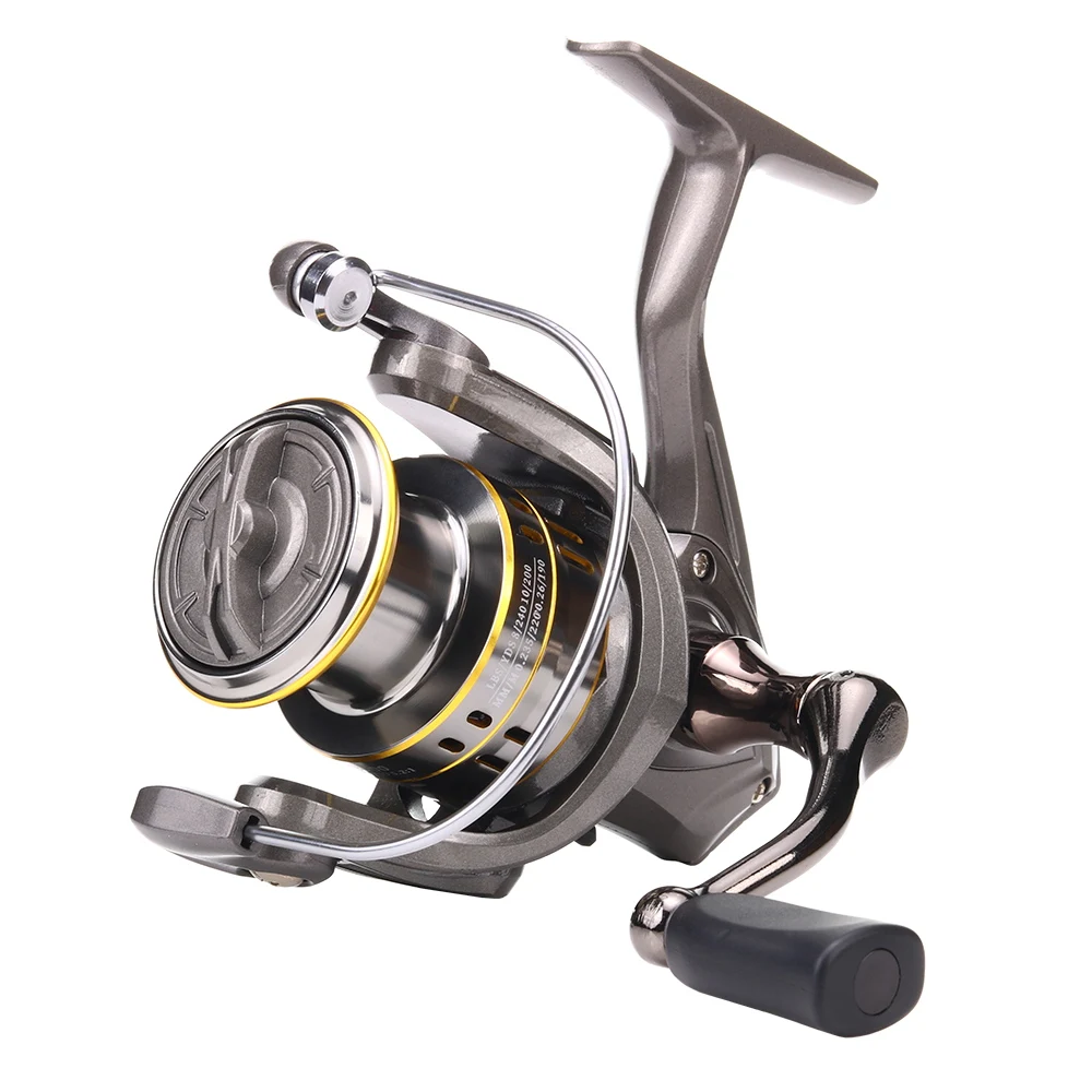 JOSBY Fishing Reel 800-6000 Spinning Feeder Wheel Metal Spool Surfcasting  Saltwater Reel Carp Rotating Coils Accessories