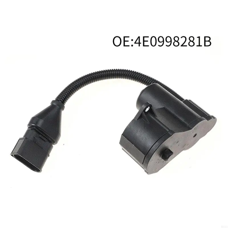 W91F 4 Pins Car Handbrake Actuator Rear Brake Caliper Servo Motor Wear Resistant Compatible for 4E0998281 4E0998281B 32333552