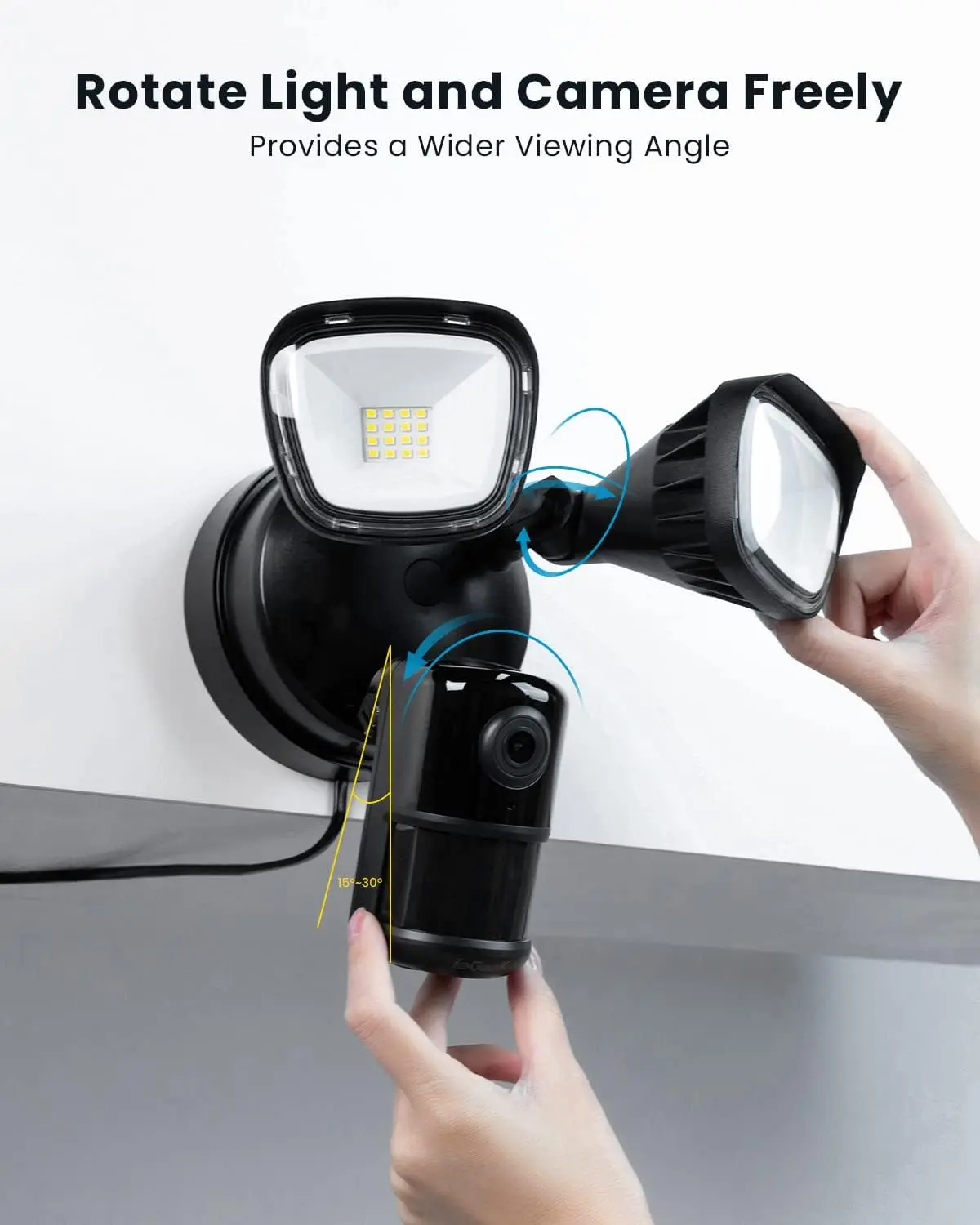 Motion Detection Iegeek Camera Alexa IeGeek Floodlight Camera