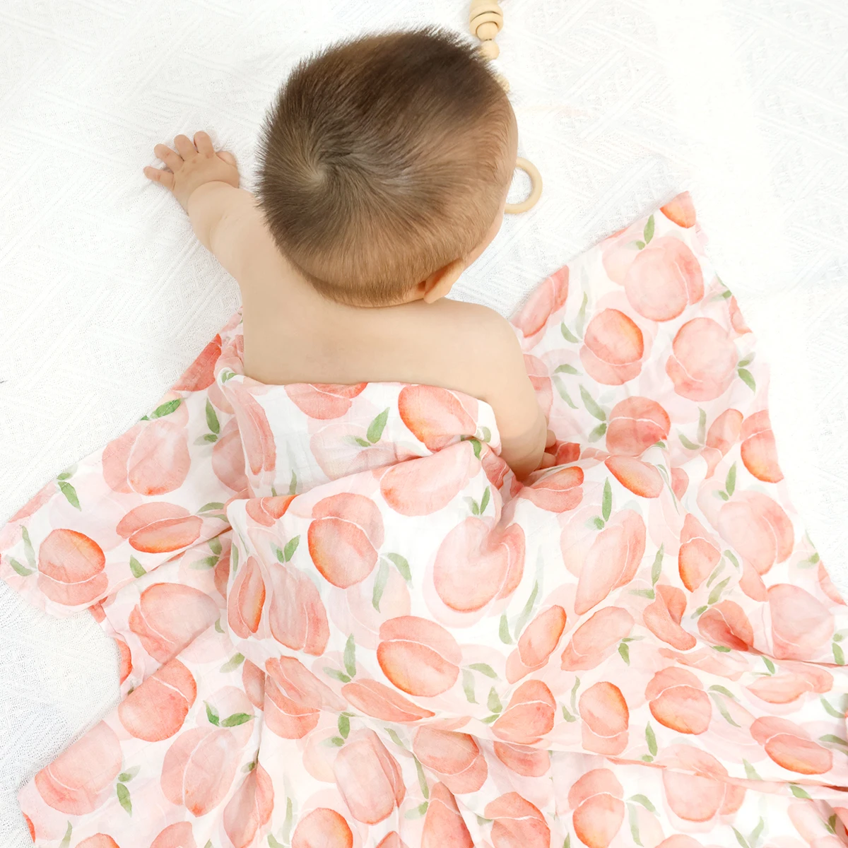 Bamboo Cotton Muslin Blanket Double Gauze Bath Towel Newborn Baby Blankets Big Diaper Swaddle Wrap 1pc