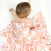 HappyFlute 1pc Bamboo Cotton Muslin Blanket Double Gauze Bath Towel Newborn Baby Blankets Big Diaper Swaddle Wrap 5