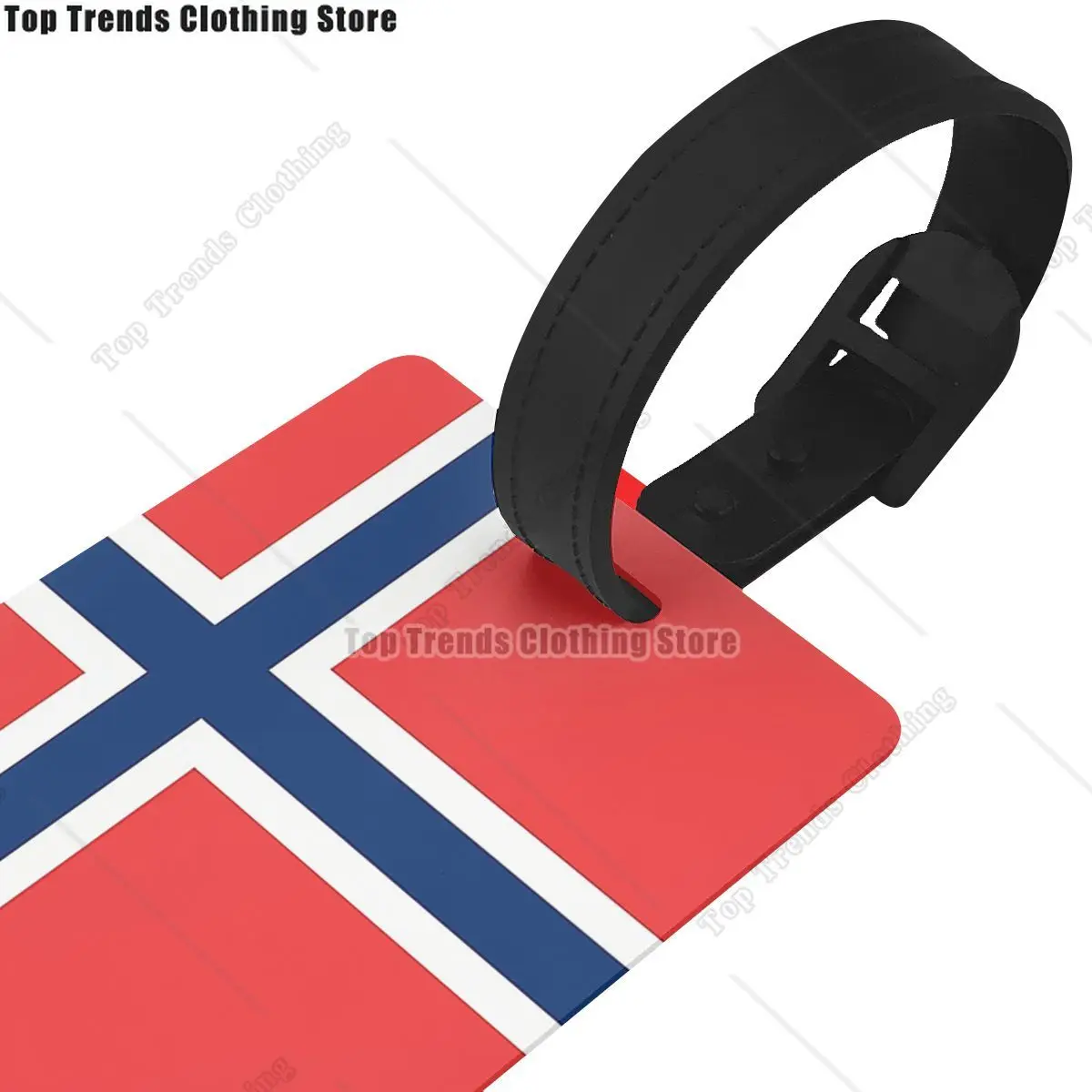 Norway Flag Luggage Tags Suitcase Accessories Travel PVC Cute Baggage Boarding Tag Portable Label Holder ID Name Address