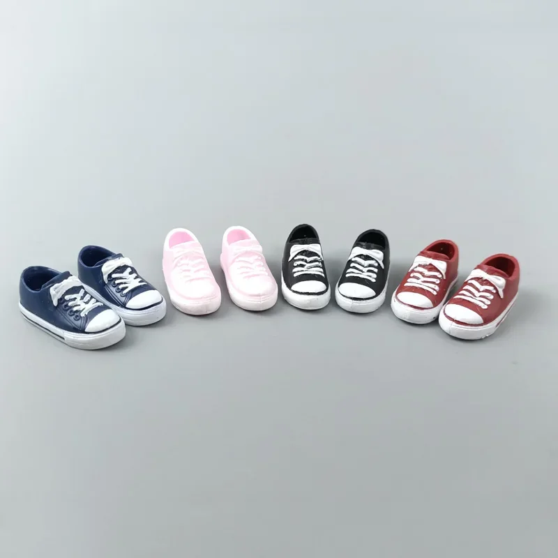 Doll Shoes Doll Accessories Fashion Sneakers For Barbie Doll Shoes Colorful Casual Doll Shoes For Blythe Licca Momoko 1/6 Dolls Accessories