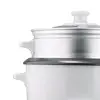 TS-380S 10-Cup Uncooked/20-Cup Cooked Rice Cooker and Food Steamer White 3