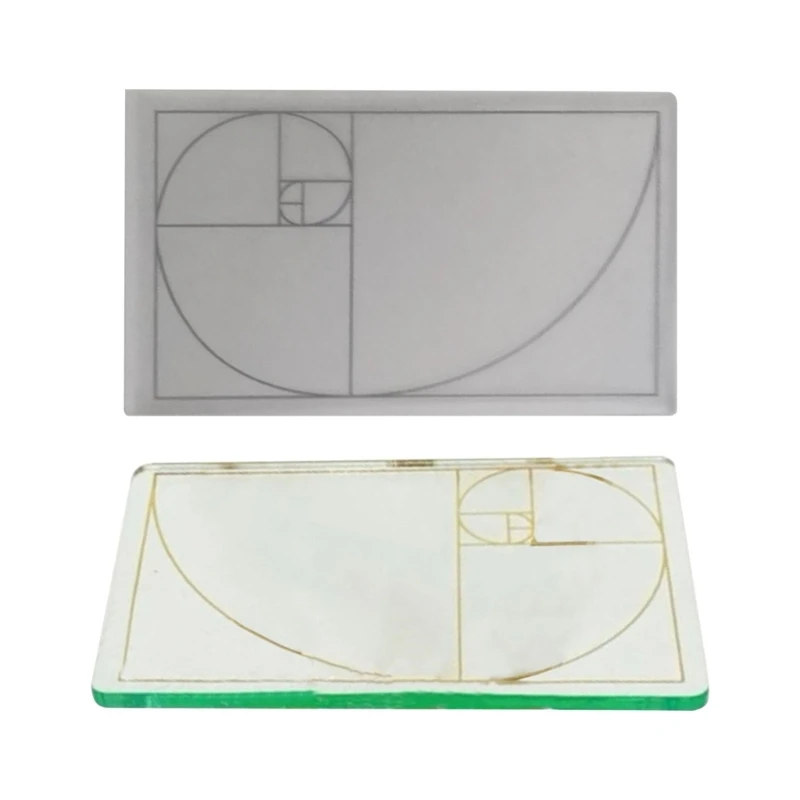 Golden Ratio, Fibonacci & Rule Of Thirds Composition Tool Credit Card - View #5