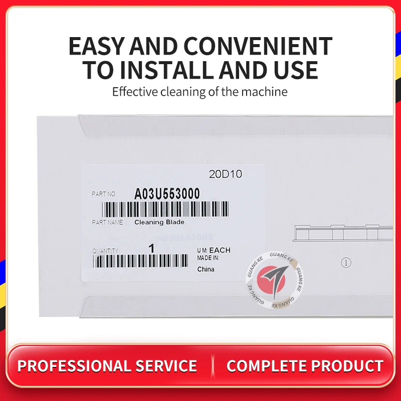 Lâmina de Limpeza da Correia Transferência Original para Konica Minolta 6501 6500 6000 7000 5501 Lâminas da Correia Ibt A03u553000 - Imagem 3
