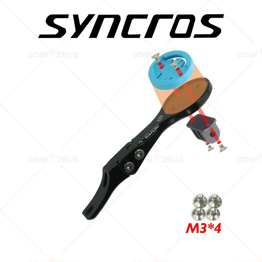 맞춤형 SYN Creston IC 1:1 통합 케이블 핸들바, 도로 자전거 스톱워치, 가민 브래킷, 컴퓨터 스탠드, 자전거 액세서리