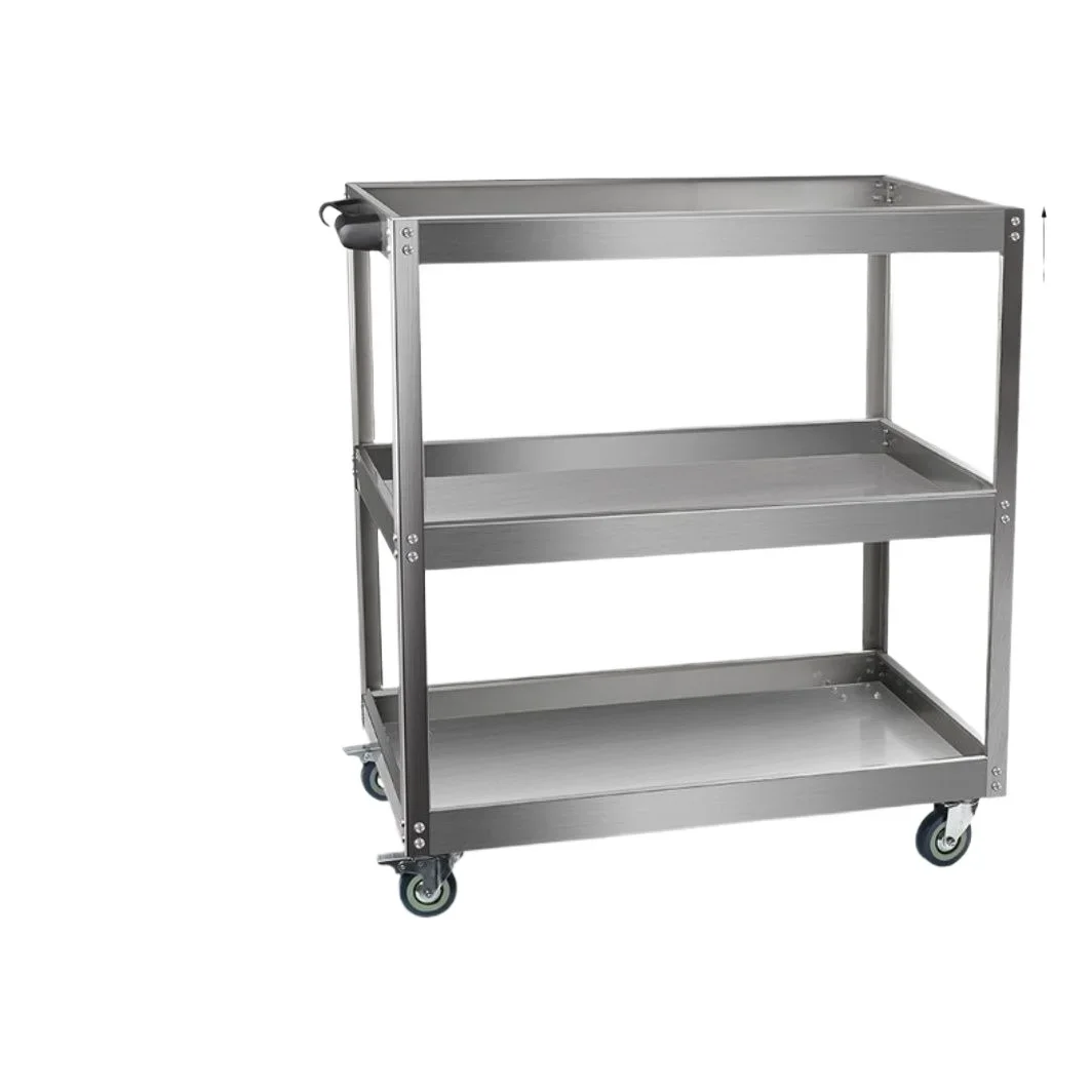 Trolley Stainless Steel Tool Rack Auto Repair Shop Mobile Tool Cabinet Maintenance Racks