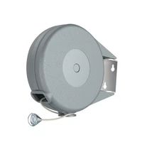Wall Mounted Heavy Duty Retractable Clothesline Laundry Line Can Hanging 30lb G5AB 1
