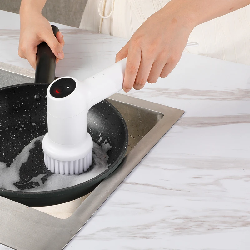 

Household Electric Cleaning Brush Kitchen Sink Toilet Cleaning Magic Tool Efficient Multi-function Hand-held Electric Brush
