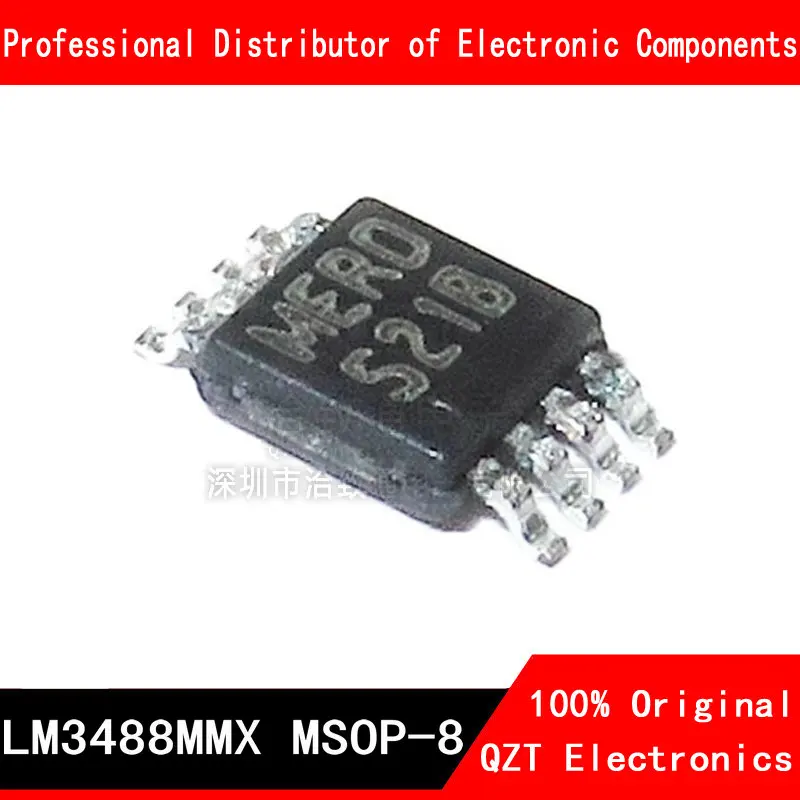 10pcs/lot LM3488MMX MSOP LM3488 LM3488M LM3488MM S21B MSOP-8 new original In Stock