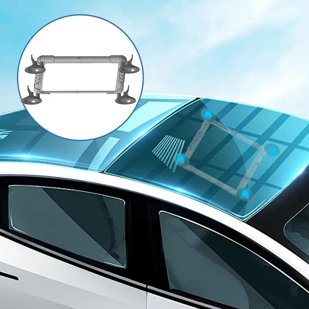 FOR Starlink Mini FOR Tesla Sucker Shell Holder Protective Cover With Silicone Suction Cup Accessories