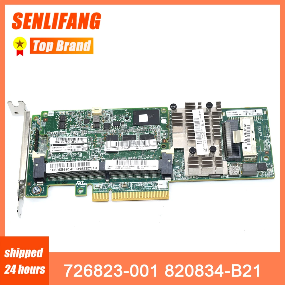 

For HP P440 Server Smart Array Card RAID Controller Card 726823-001 820834-B21 Cache 2GB/4GB Cache SAS SATA Fully Tested