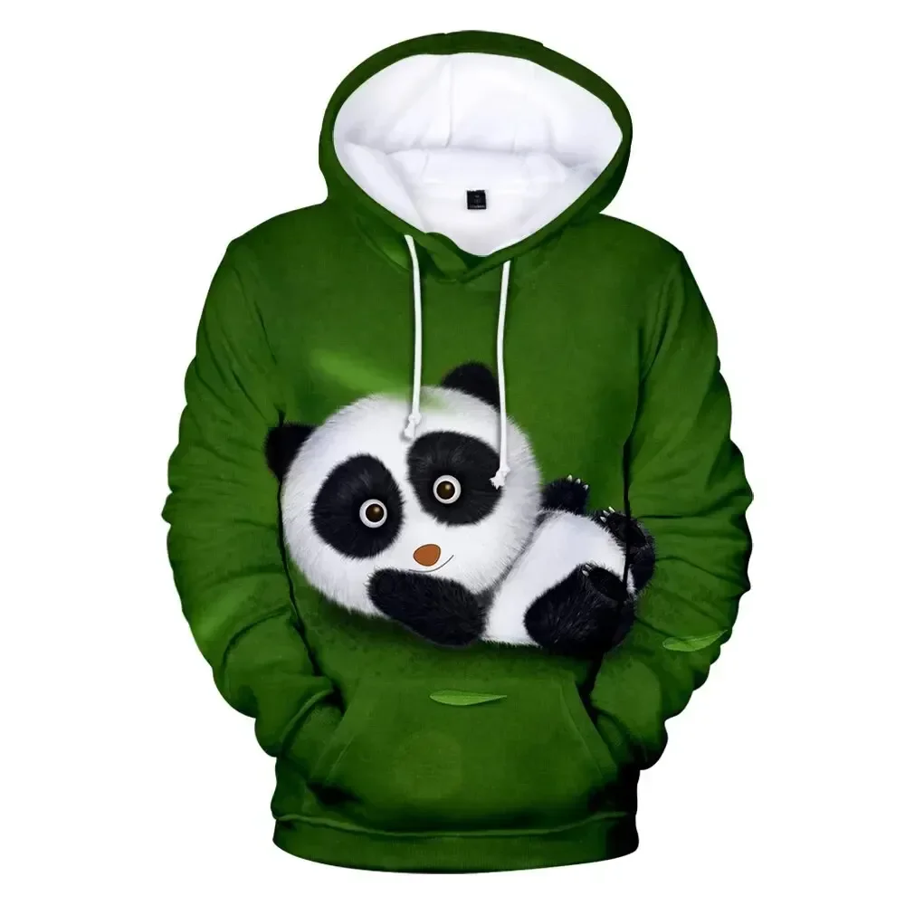 thumbnail image 1 of Sudadera con capucha con estampado 3D de panda de dibujos animados para otoño e invierno, sudadera con capucha para hombre, sudadera de calle, ropa de hombre de gran tamaño, 1 of 5