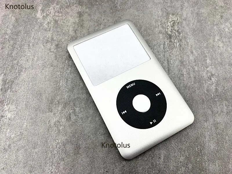Used Front Housing Cover With Click Wheel For IPod Classic 6th/7th Gen – Silver, OEM Style