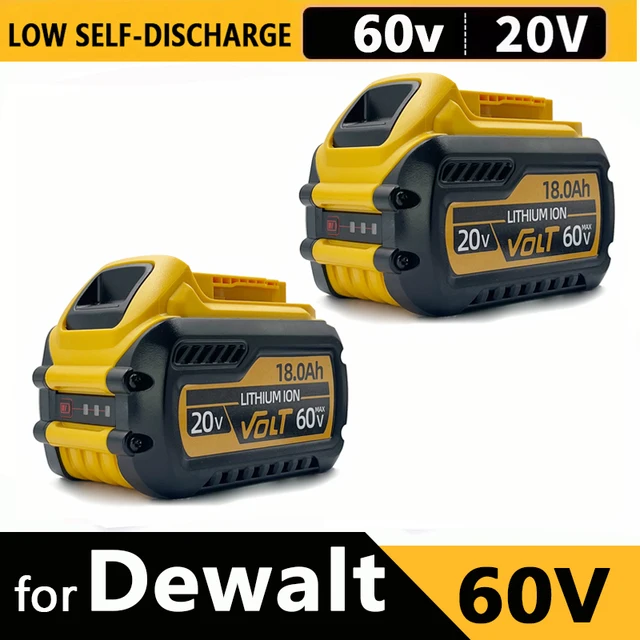 Nouvelle batterie haute puissance pour DEWALT 20v/60V DCB200 DCB205 DCB206 * batterie pour outil électrique 18V 3AH 8AH 12AH 18AH DCD805 1
