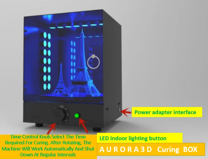 뜨거운 판매 보석 405nm UV 수지 DLP/LCD 프린터, 빠른 경화 액체 접착제 에폭시 소재 멀티 컬러 1 kg/ 2kg Anycubic Nono3D