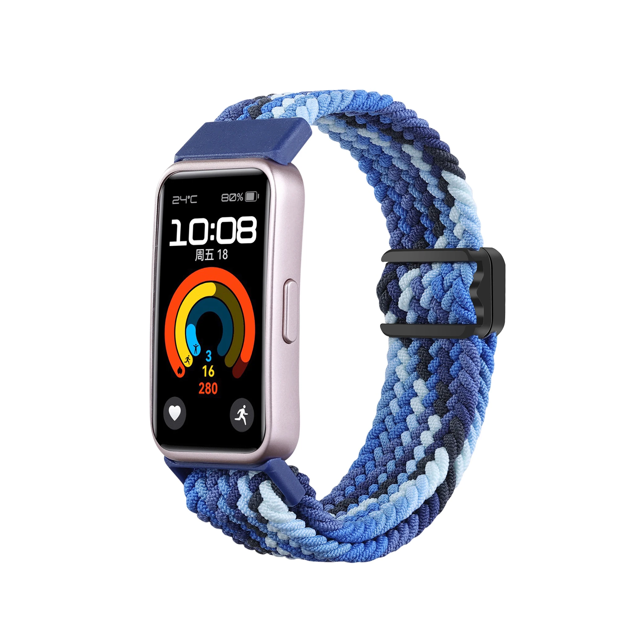 Enhanced Elastic Magnetic Nylon Braided Bracelet Wristband