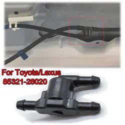 Car Check Valve Windshield Wiper Washer Spray Pipe 3-way Valve Plastic For Toyota -Camry -Corolla -Lexus LX570 8532128020