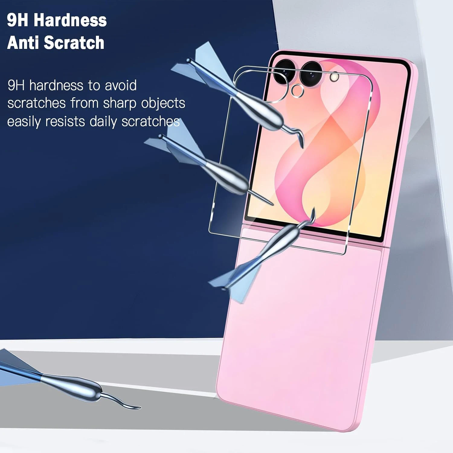 HD Clear Anti-Shatter Tempered Glass Screen Protectors