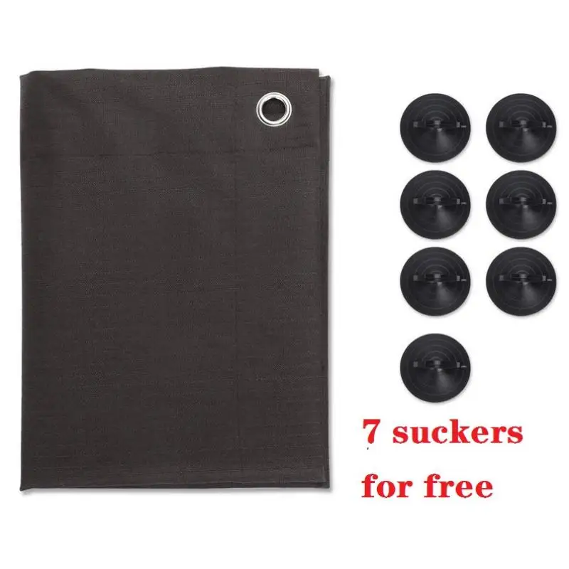 Skylight Window Blinds Portable Thermal Insulated Adjustable Curtain for Bedroom Travel Car with Suction Cups