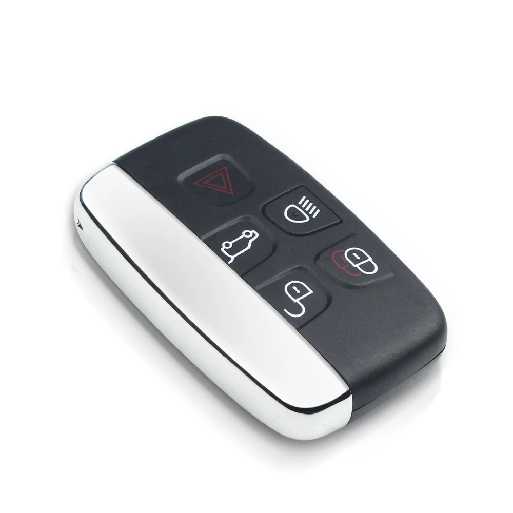 Car Key Shell For Land Rover Range Rover Sport Evoque Discovery 4 For Jaguar Freelander XFL XE XJ 5 Button