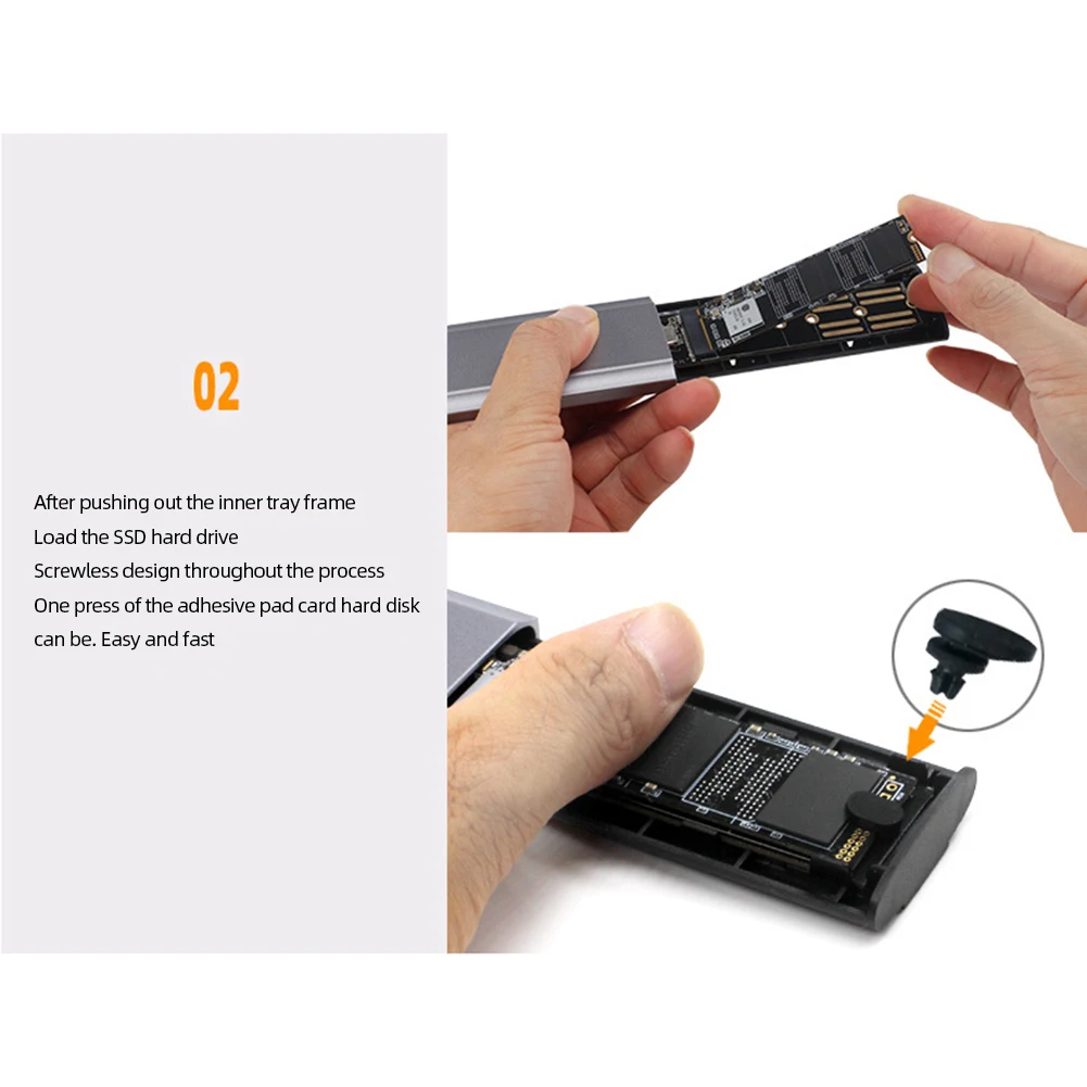 M.2 NVME NGFF  SSD ̽, M.2 to Type C3.1  SSD ̽, ϵ ̺ Ŭ B, M, B & M-Key, 2230, 2242, 2260/2280 SSD