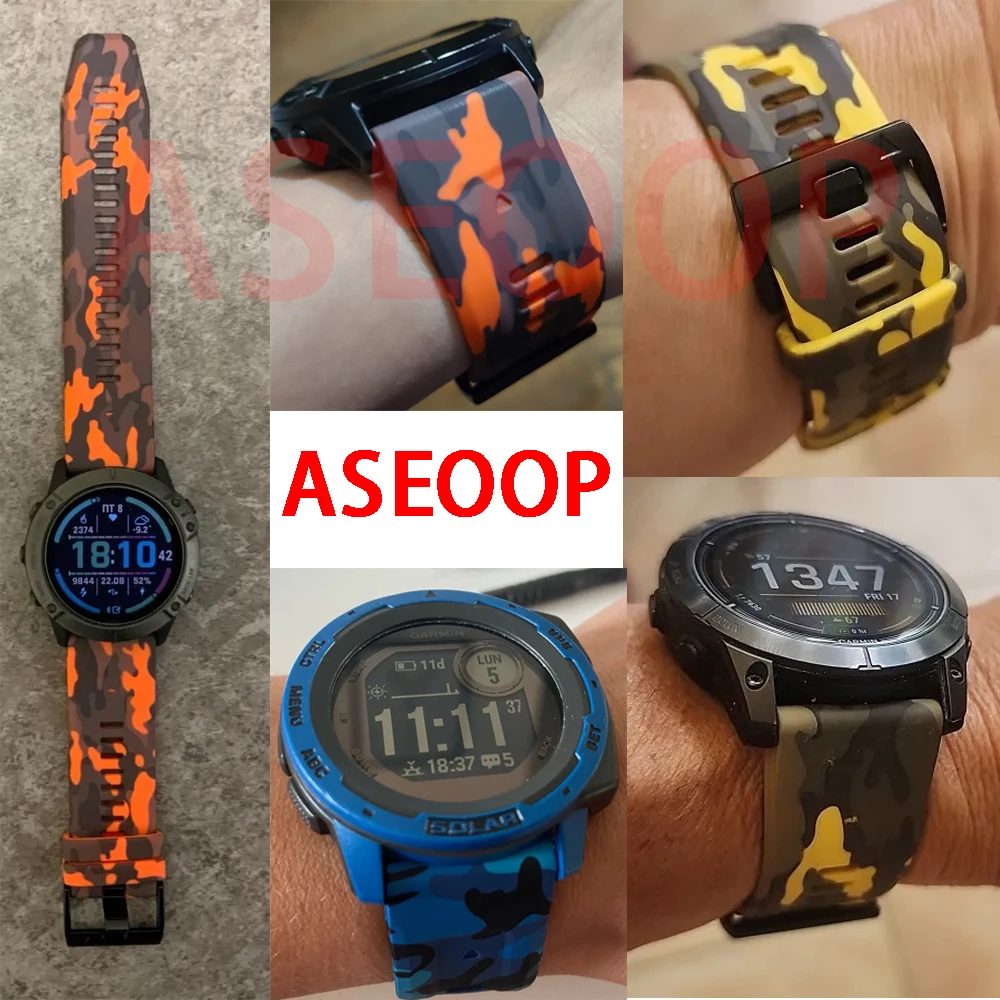 Vibrant Silicone Quickfit Watch Strap - 22mm/26mm