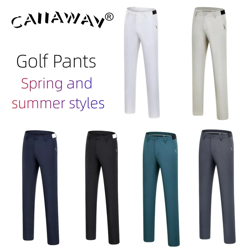 Spring/Summer CAIIAWAV Golf Pants GOLF Men's Pants Sports Outdoor Thin Pants Quick Drying Breathable Golf Pants