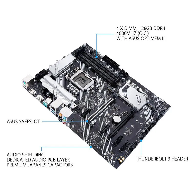 ASUS PRIME Z490-P  LGA 1200+RAM16GB おまけ付 ASUS PRIME Z490-P Intel LGA 1200 Z490 1200 ATX M.2 Desktop