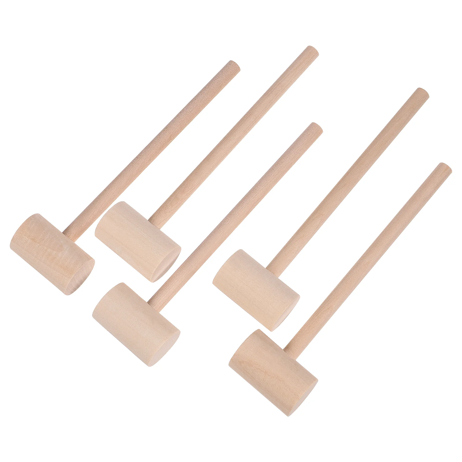 

Mini Mallet Kids Playset Manual Small Wood Hammer Wooden Hardwood Child Toys for