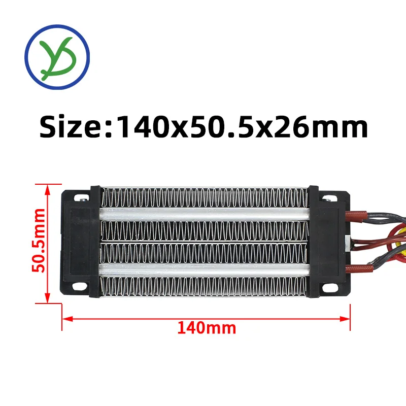 500W AC DC 110V Insulated Thermostatic PTC ceramic air heater PTC heating  element Electric heater - AliExpress