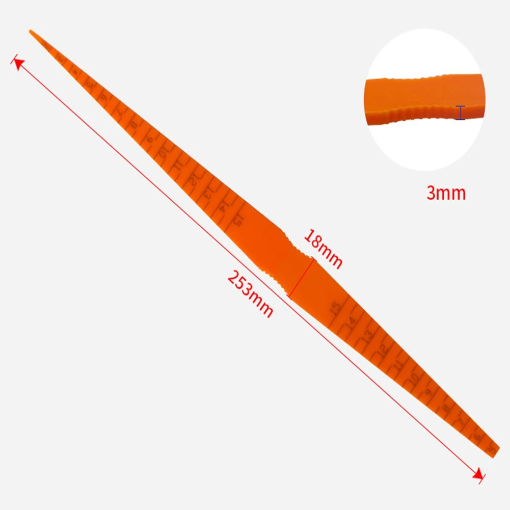 Gauge Taper Gap Panel Tool Car Alignment Door Feeler Body Scale Metric Auto Moulding Inch Measuring Ruler Inspection Tools