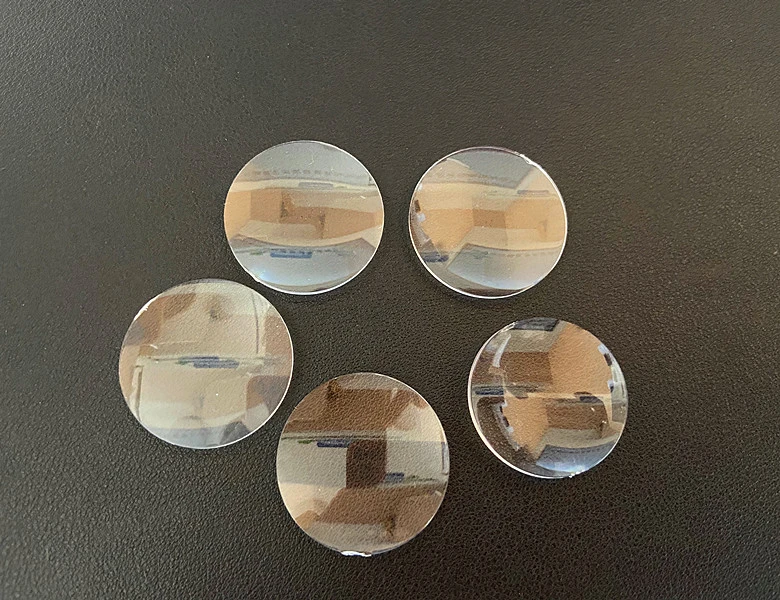 Google Cardboard vr Lenses 25mm 3d Biconvex lens 45mm Focal Length Lens