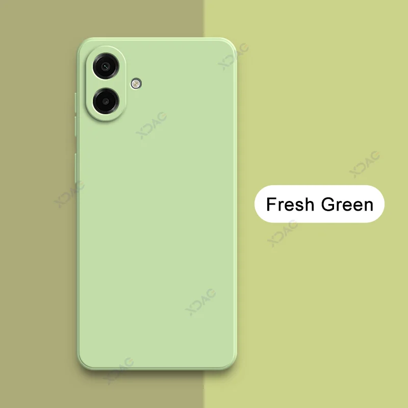 Luxury Candy Cellphone Case - Camera Protective Soft Fashion Square Liquid Silicone Armor Cover