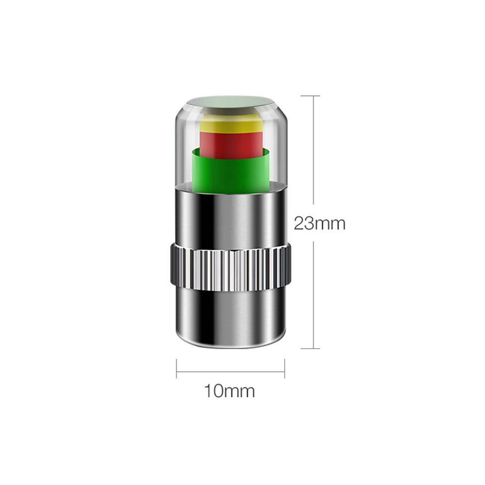Auto Car Tire Pressure Monitor Valve Stem Caps Sensor Indicator Alert Diagnostic Tools Kits 4PCS/lot