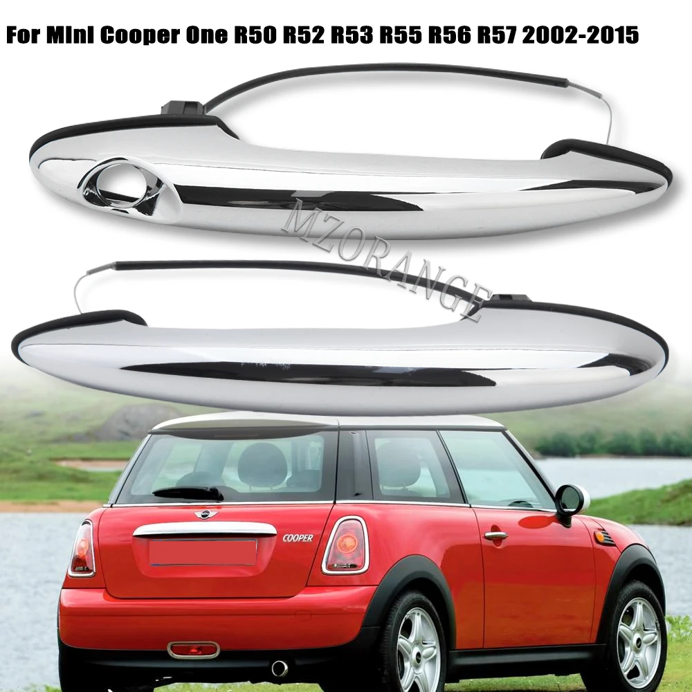 Front Door Handle Chrome For Mini Cooper One R50 R52 R53 R55 R56 R57 front-door-handle-chrome-for-mini-cooper-one-r50-r52-r53-r55-r56-r57