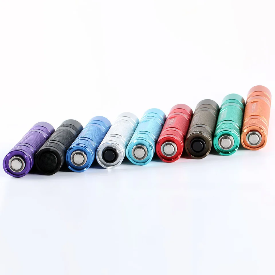 keppy Convoy S2 zaklamp, 18650 LED-zaklamp Handzaklamp met
