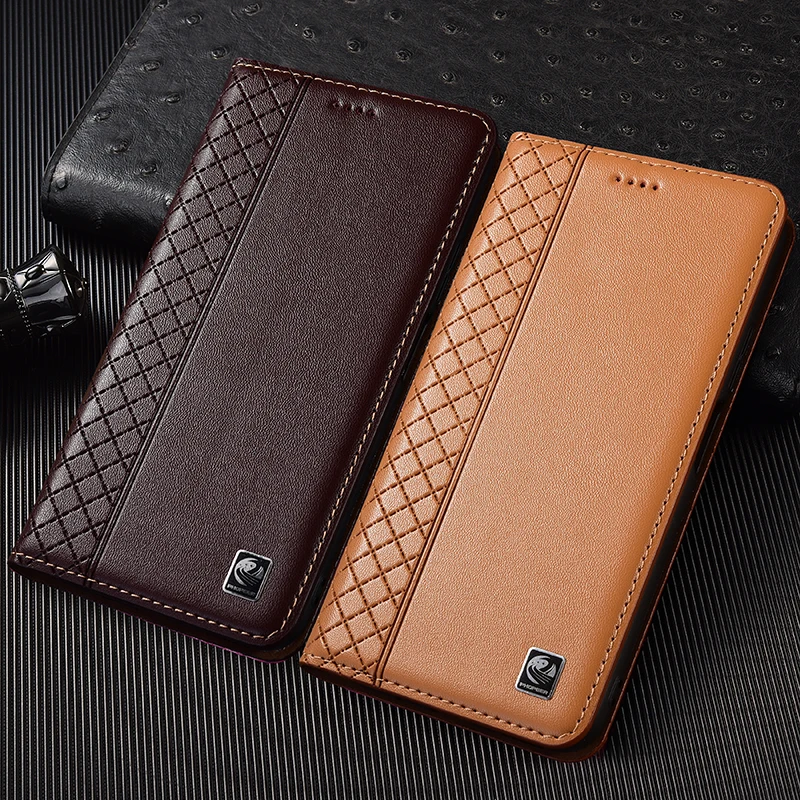 Napa Genuine Leather Flip Phone Case Cover