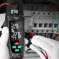 MASTFUYI pince multimètre numérique automatique grand écran ampèremètre portatif pince multimètre 10000 points True RMS avec détection NCV 6