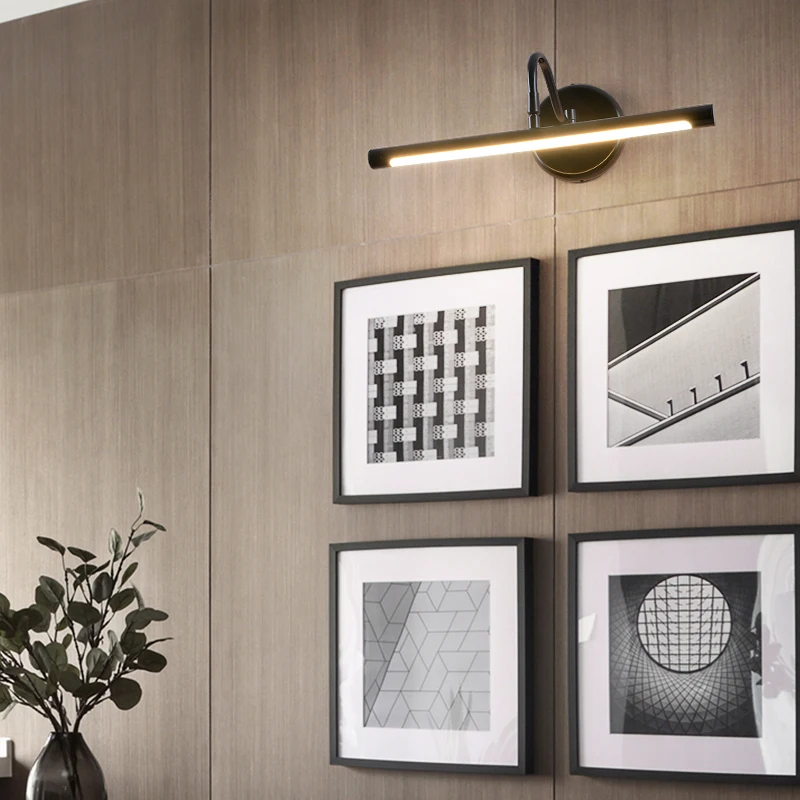 brass background wall decoration hanging painting lamp, The European style Wall Washer light, bathroom mirrors fill light
