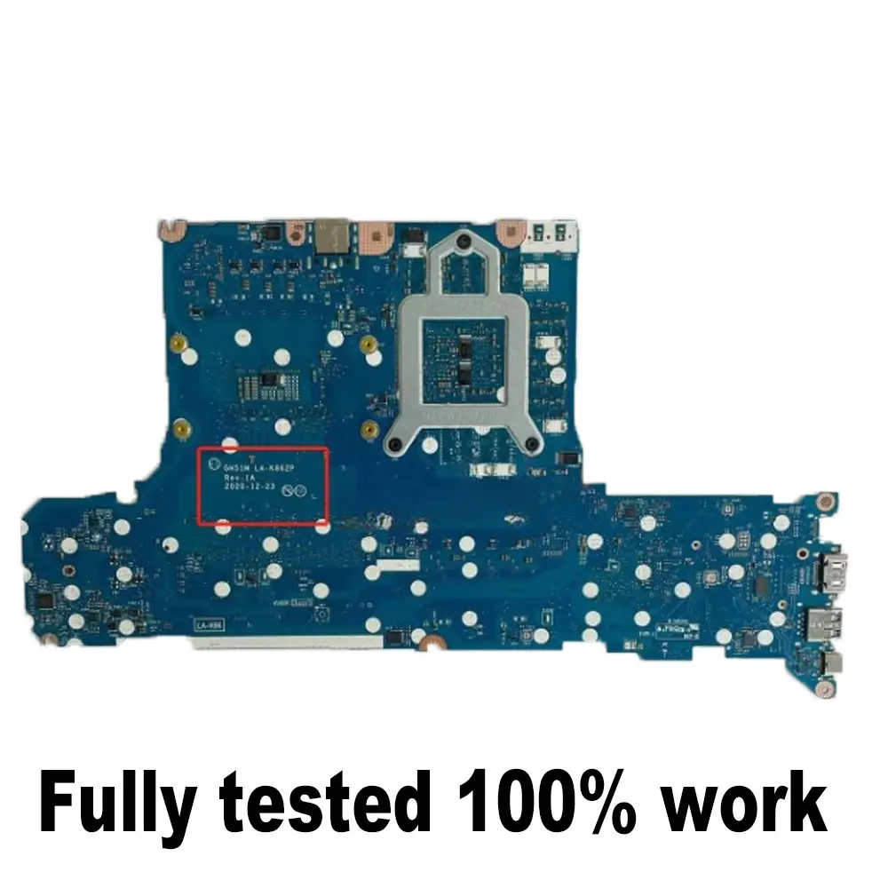 GH51M LA-K862P with i7-10750H CPU RTX3070 8GB GPU for Acer