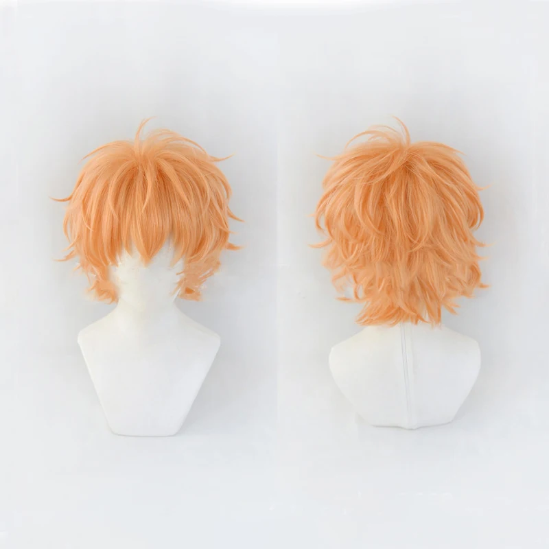 

Tokyo Revengers Wig Anime Cosplay Kawata Nahoya Soya Smiley Angry Wave Hair Anime Accessories Synthetic Light Blue Brown Wigs