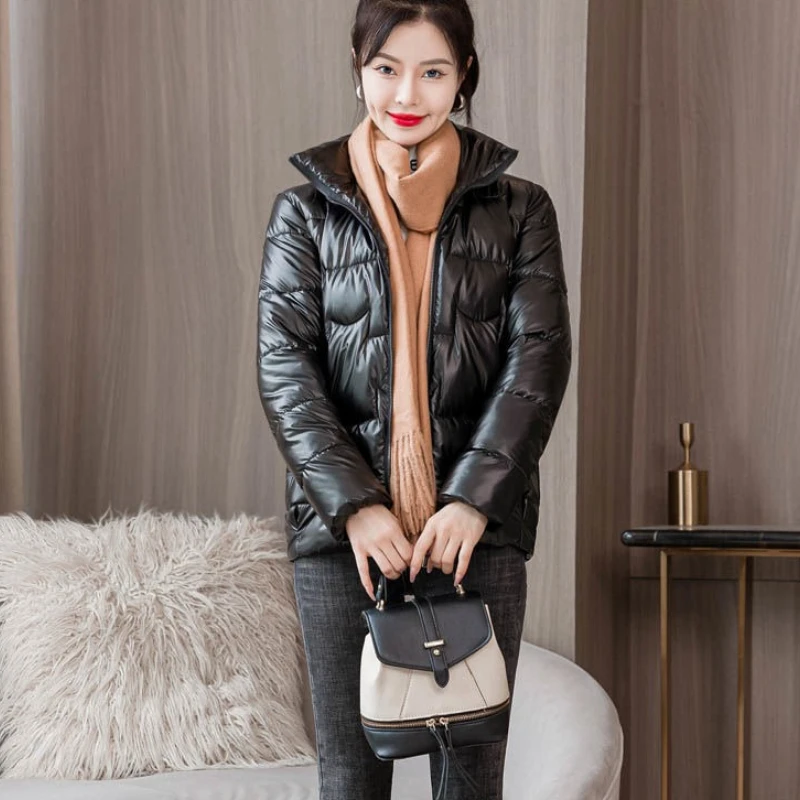 2023 New Women Down Cotton coat Winter Jacket Female common design Parkas Self-cultivation loose fit Outwear loose Overcoat
