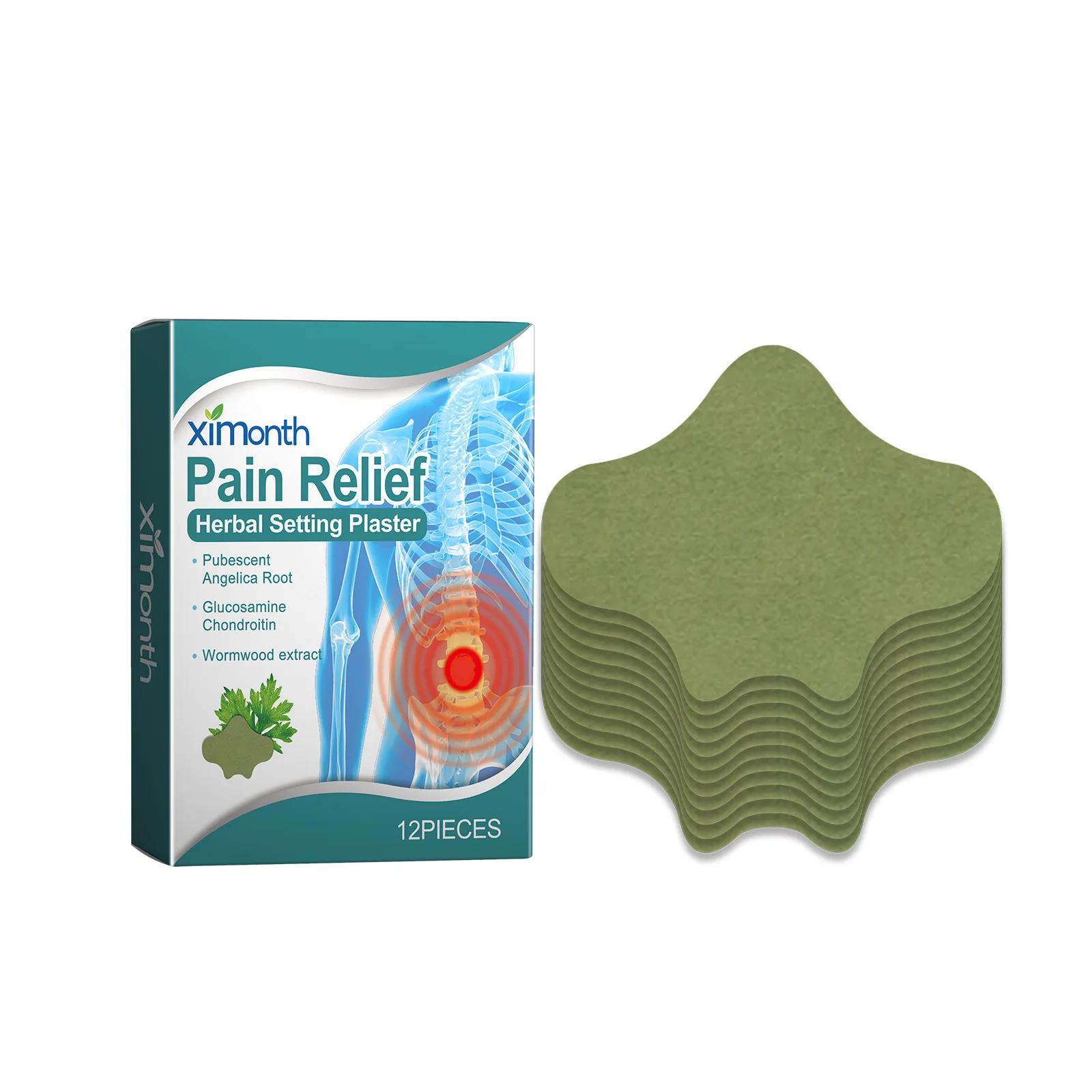 Back Analgesic Sticker Relieve Lumbar Sprain Muscle Ache Hip Nerve Pain Relief Anti Inflammation Sciatica Nerve Treatment Patch