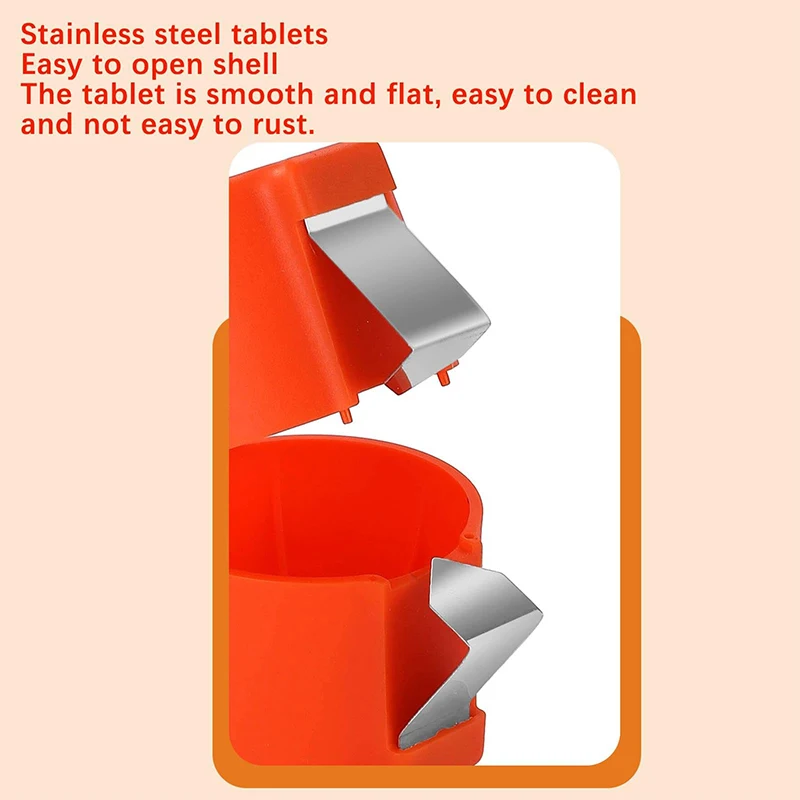 Creative Eggshell Bottle Opener Egg Shell Cutter Egg Peeler Fast Incise Top Kitchen Breaker Kitchen Tool Clamp