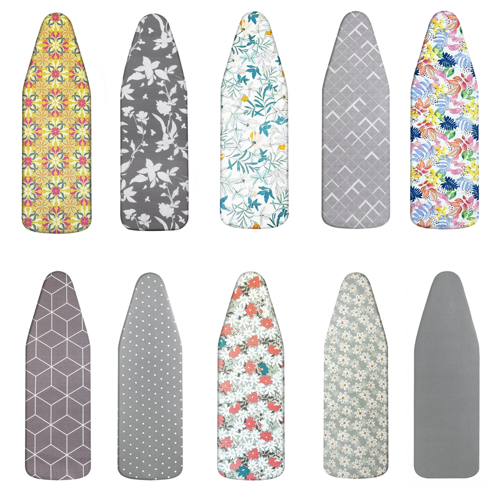 Large Non-Slip Thick Ironing Board Cover, Colorful and Protective