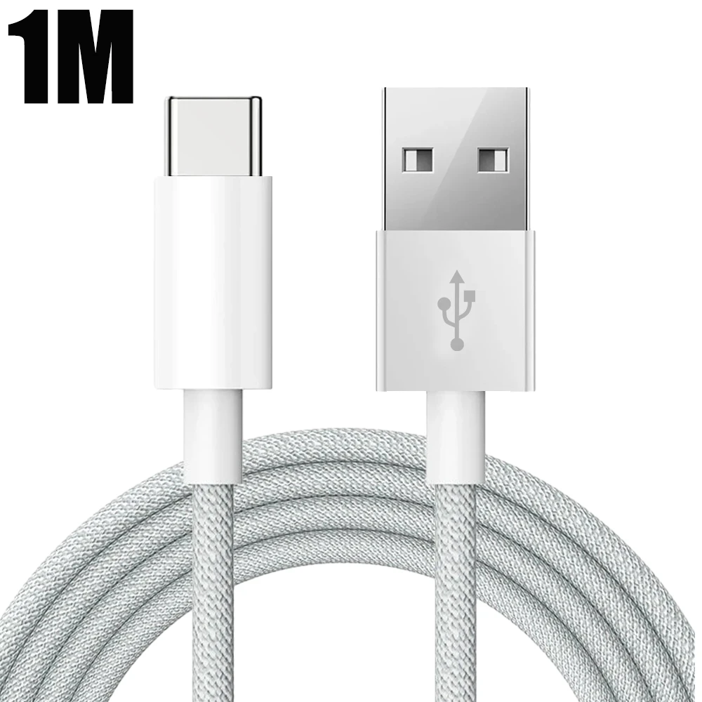 ตัวเลือกสินค้า สายชาร์จ USB-C ถักไนลอน ชาร์จเร็ว iPhone 17/16/15 Pro Max Plus