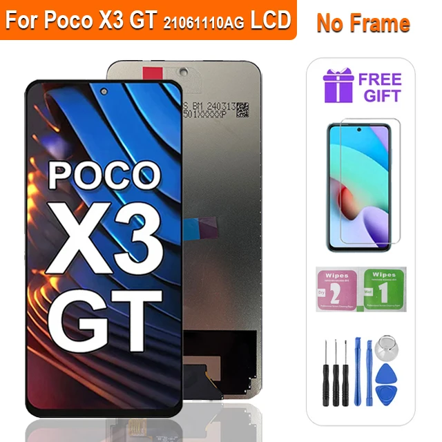SWARK Pantalla LCD Compatible Con Xiaomi Poco X3 / X3