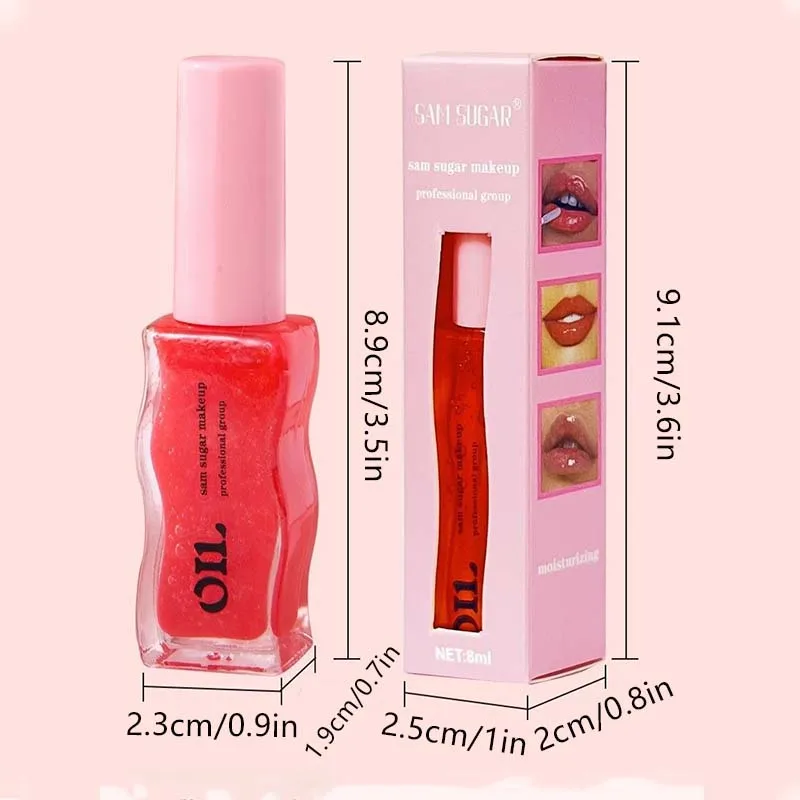 Lip Makeup Lip Oil 6 Color Fruit & Honey Essence Lip Oil